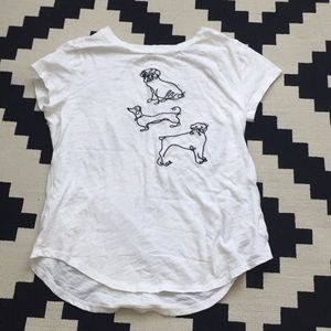 Loft Puppy Dog tee size M